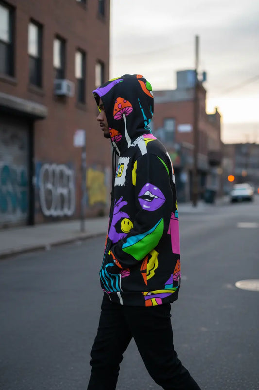 Acid Trip Hoodie - side view