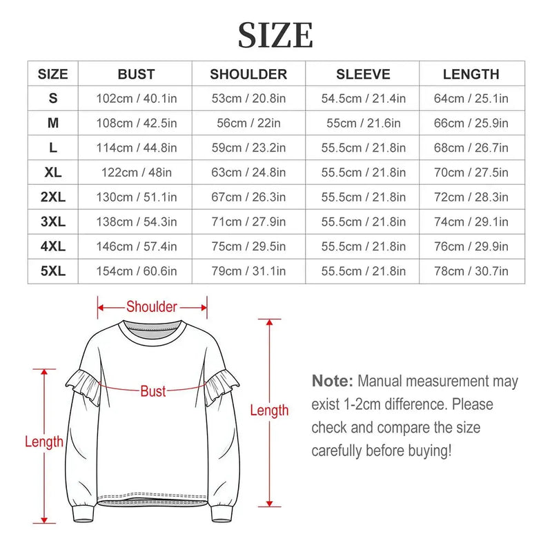 Women's Ruffled Shoulder Sweatshirt | Rainbow Drip TRIPPY