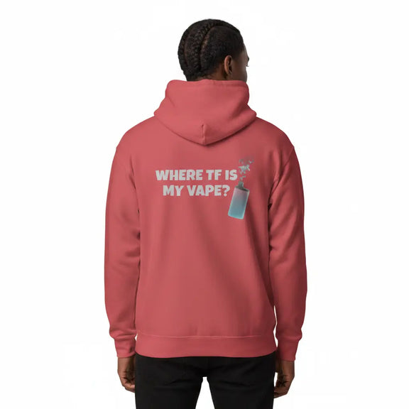 Dusty Rose Hoodie Mockup