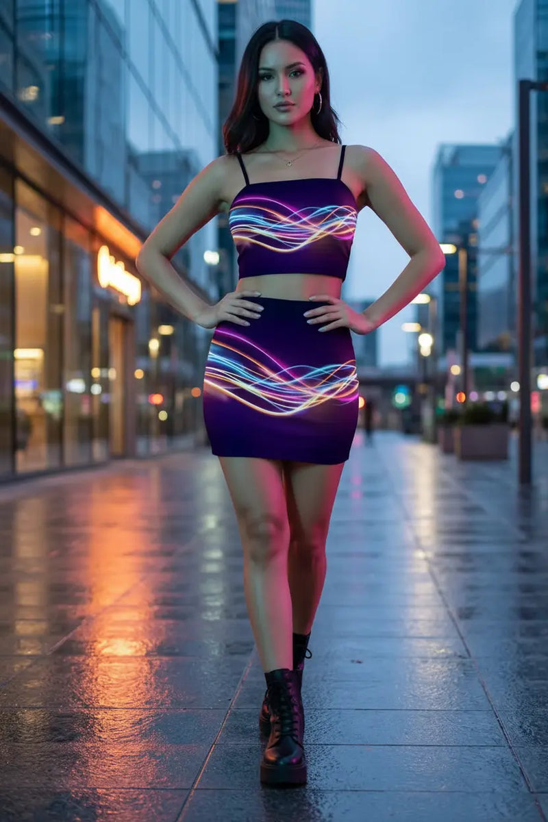 Electric Neon Wave Set - Power Pose