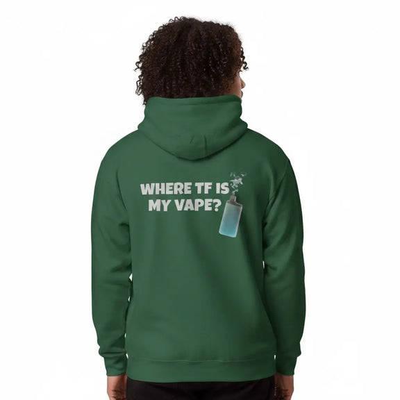 Forest Green Hoodie Mockup